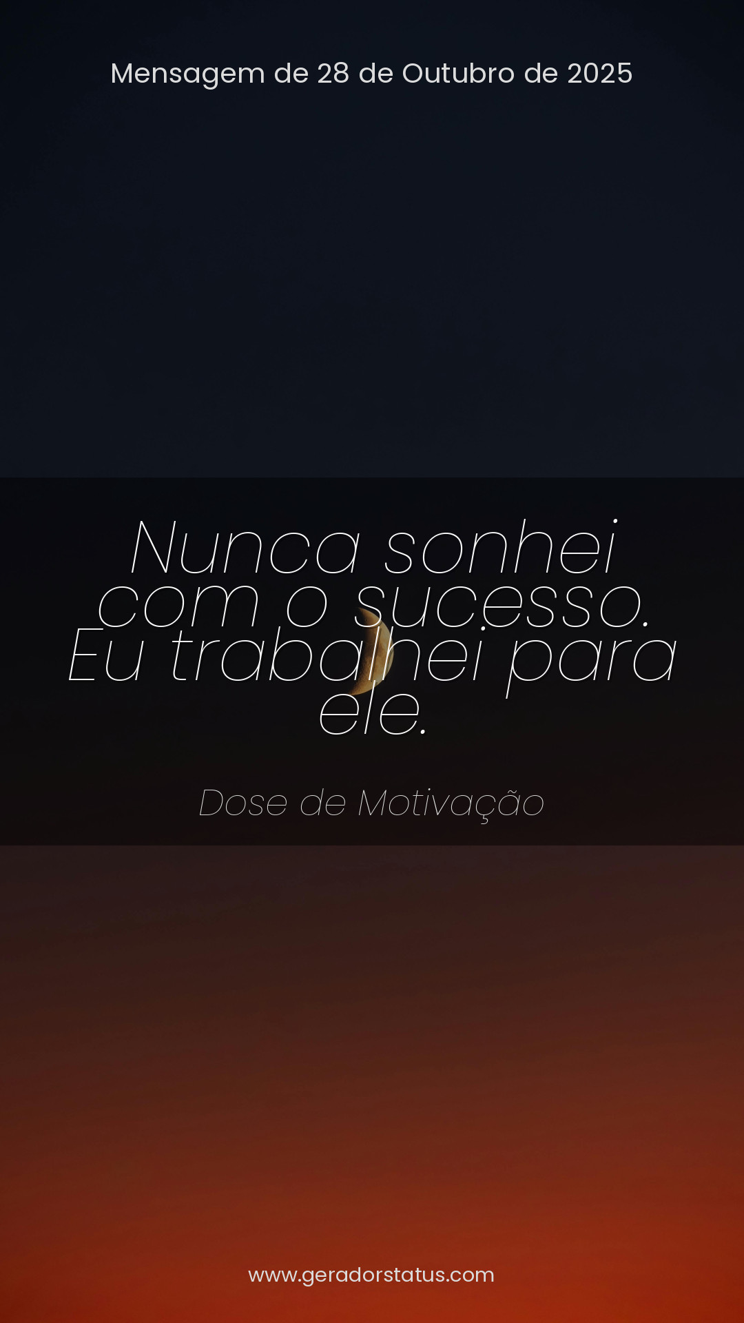 Status do dia: Motivacional