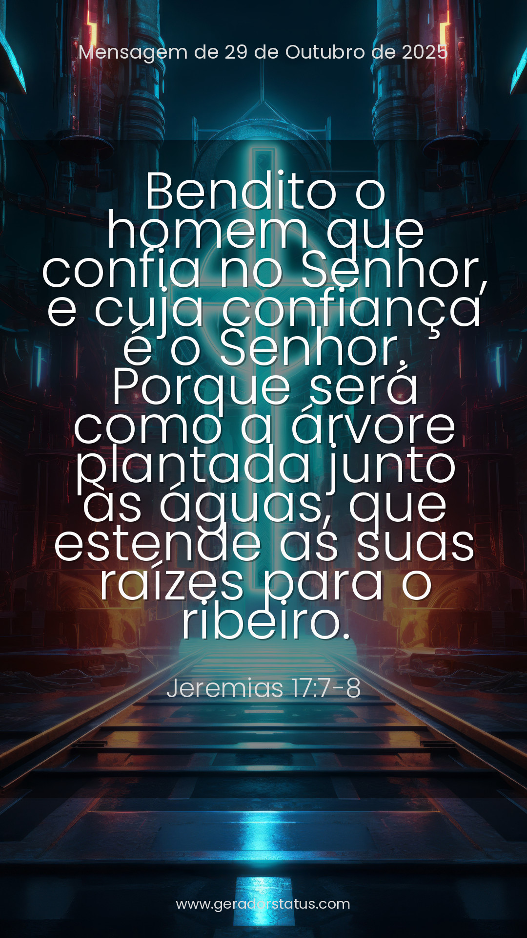 Status do dia: Versículo