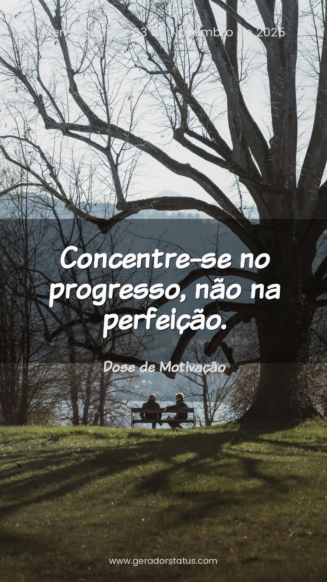 Status do dia: Motivacional