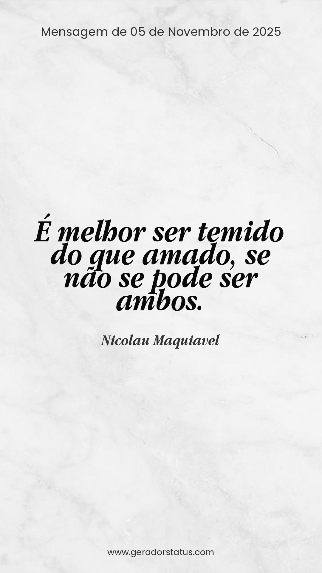 Status do dia: Sabedoria