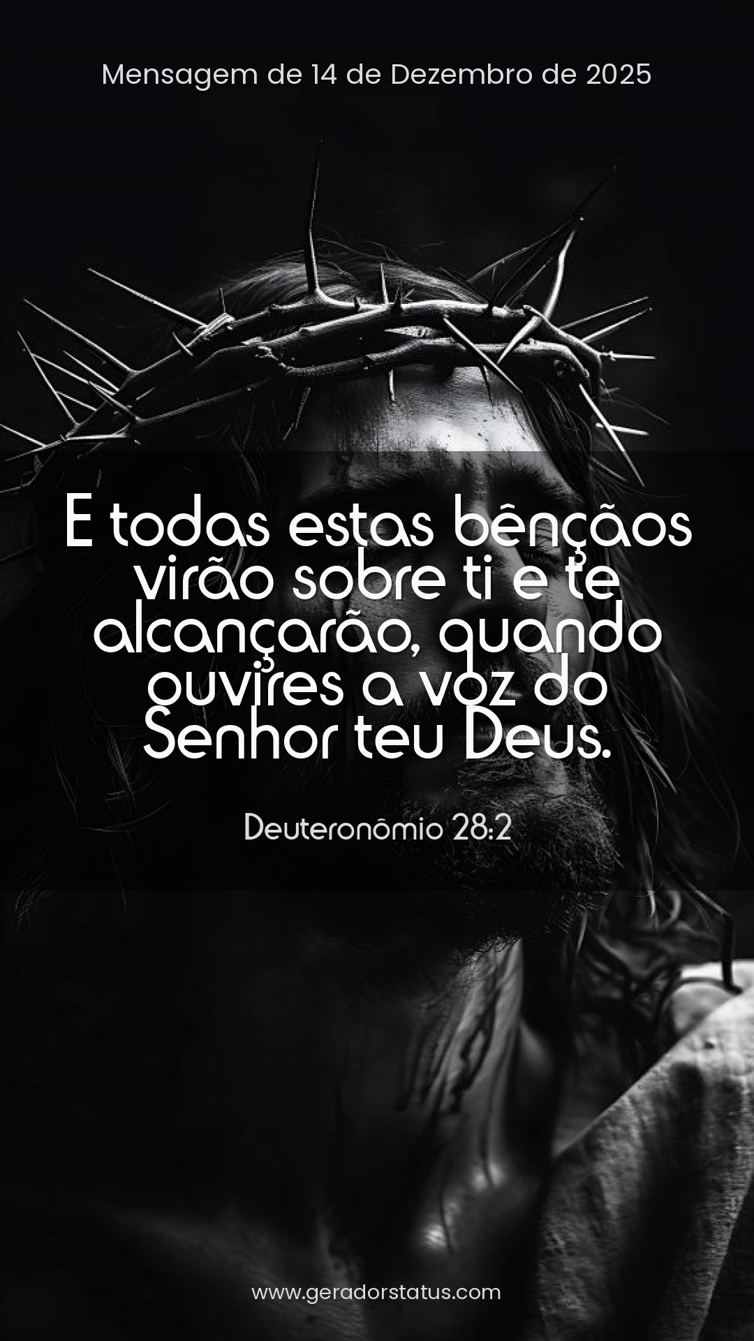 Status do dia: Versículo