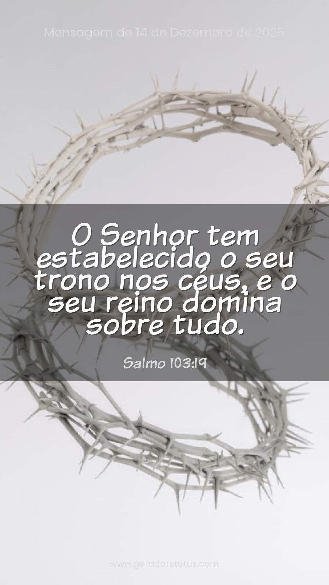 Status do dia: Salmo