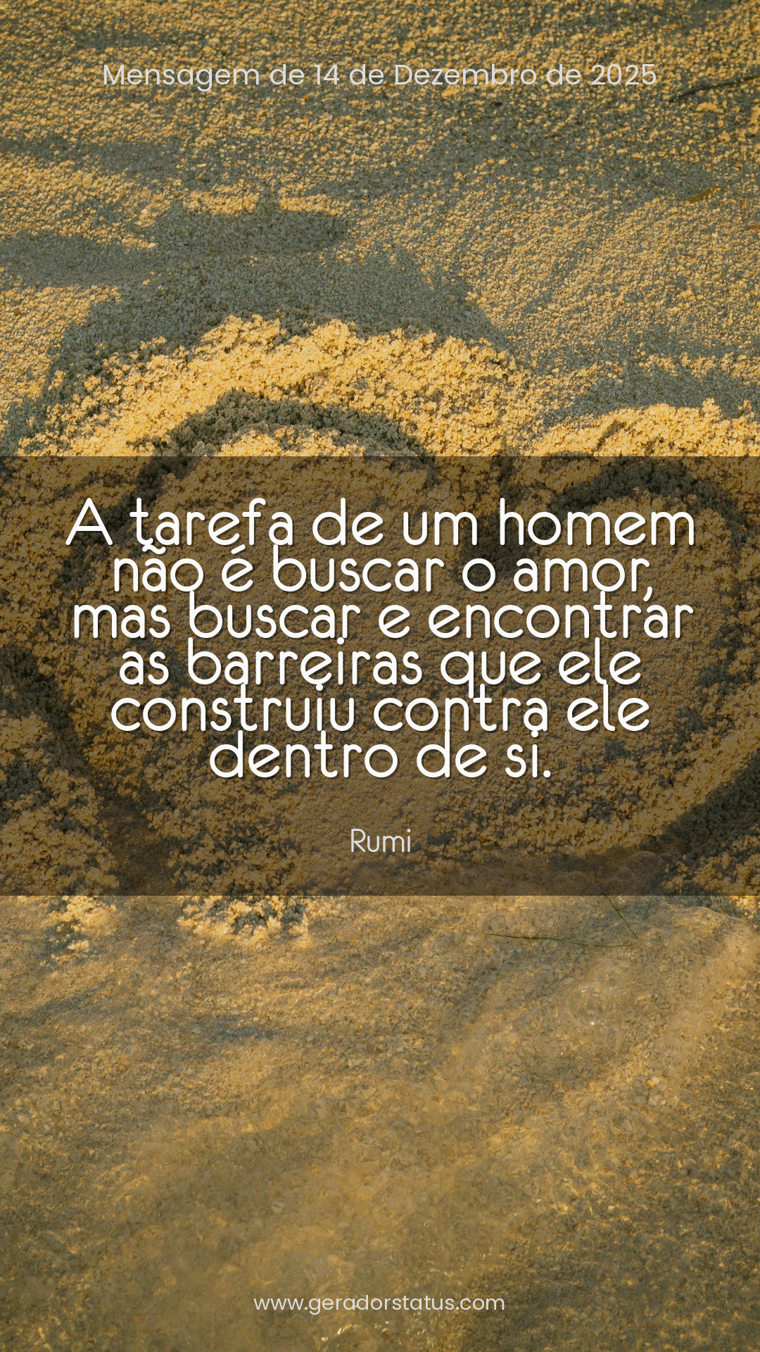 Status do dia: Reflexão