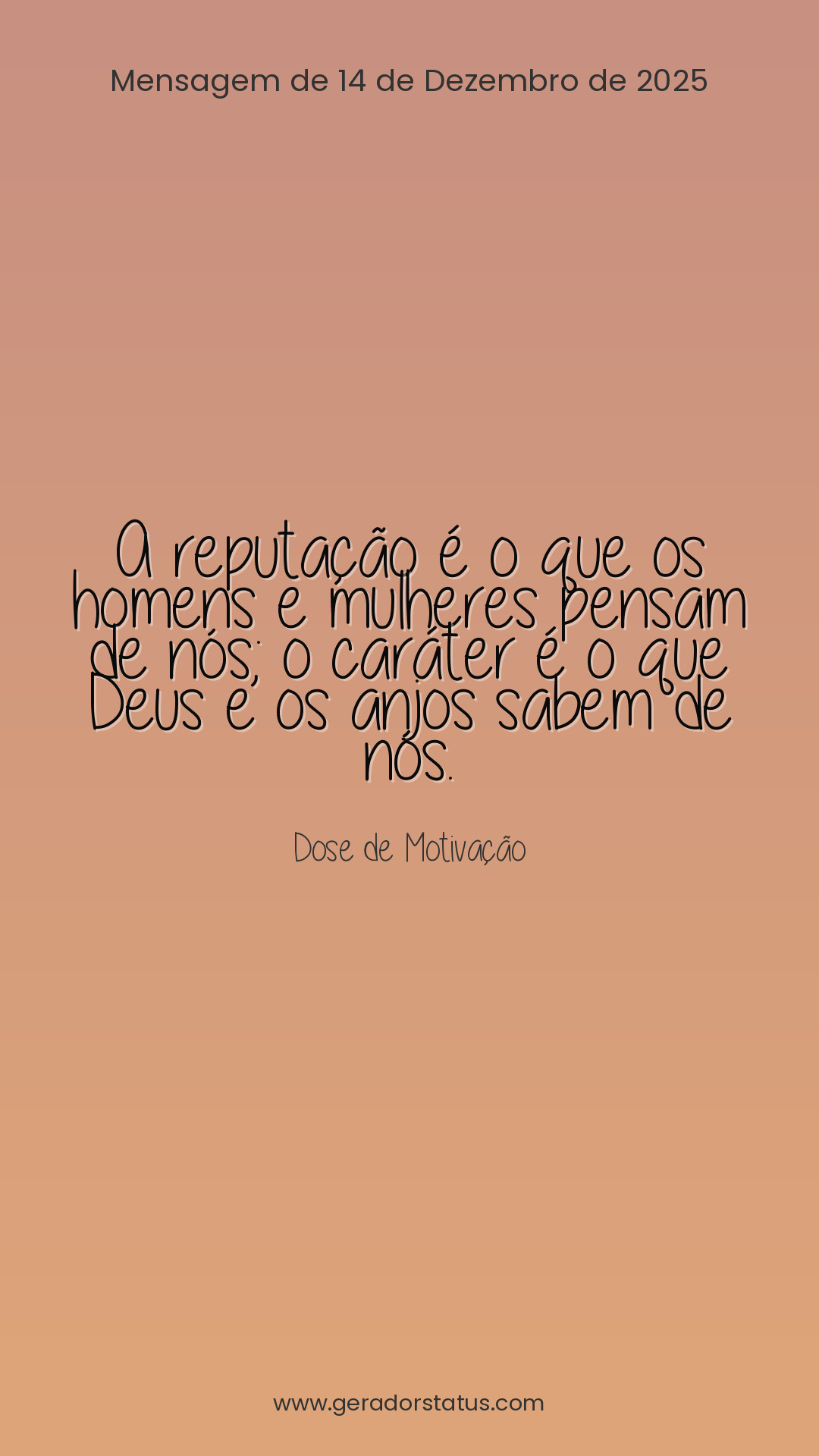 Status do dia: Motivacional