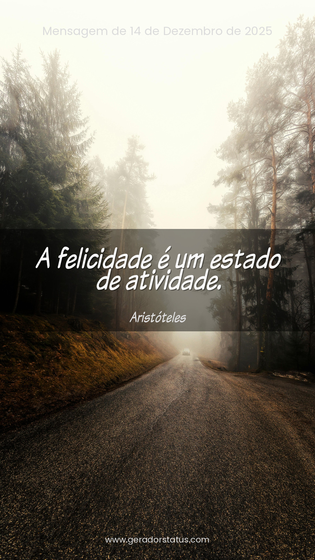 Status do dia: Citação