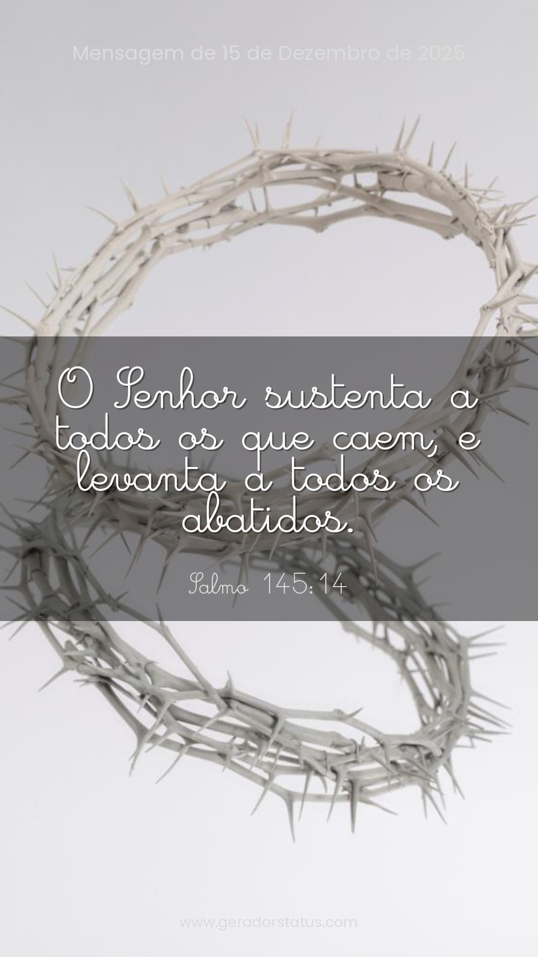 Status do dia: Salmo