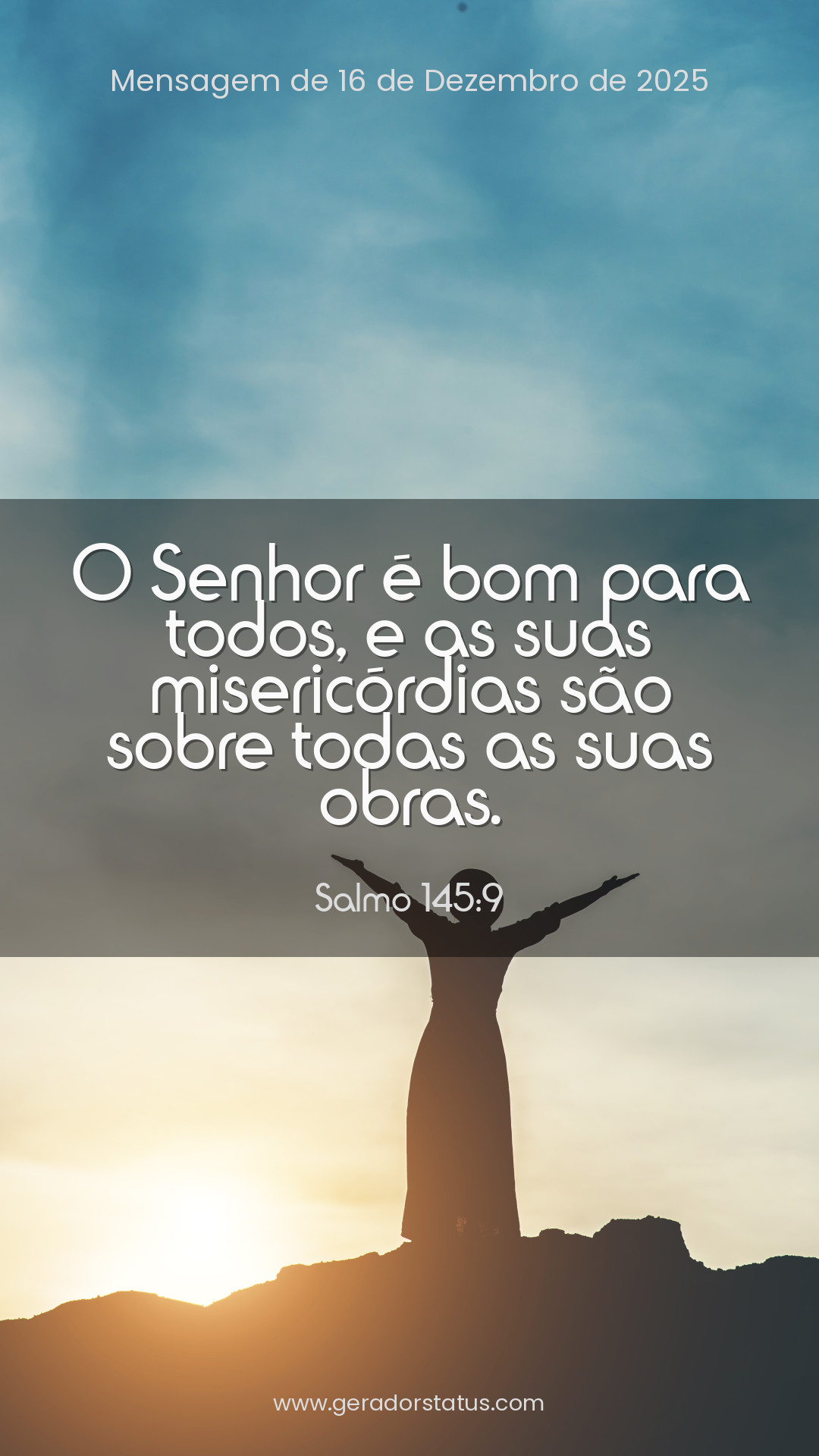 Status do dia: Salmo