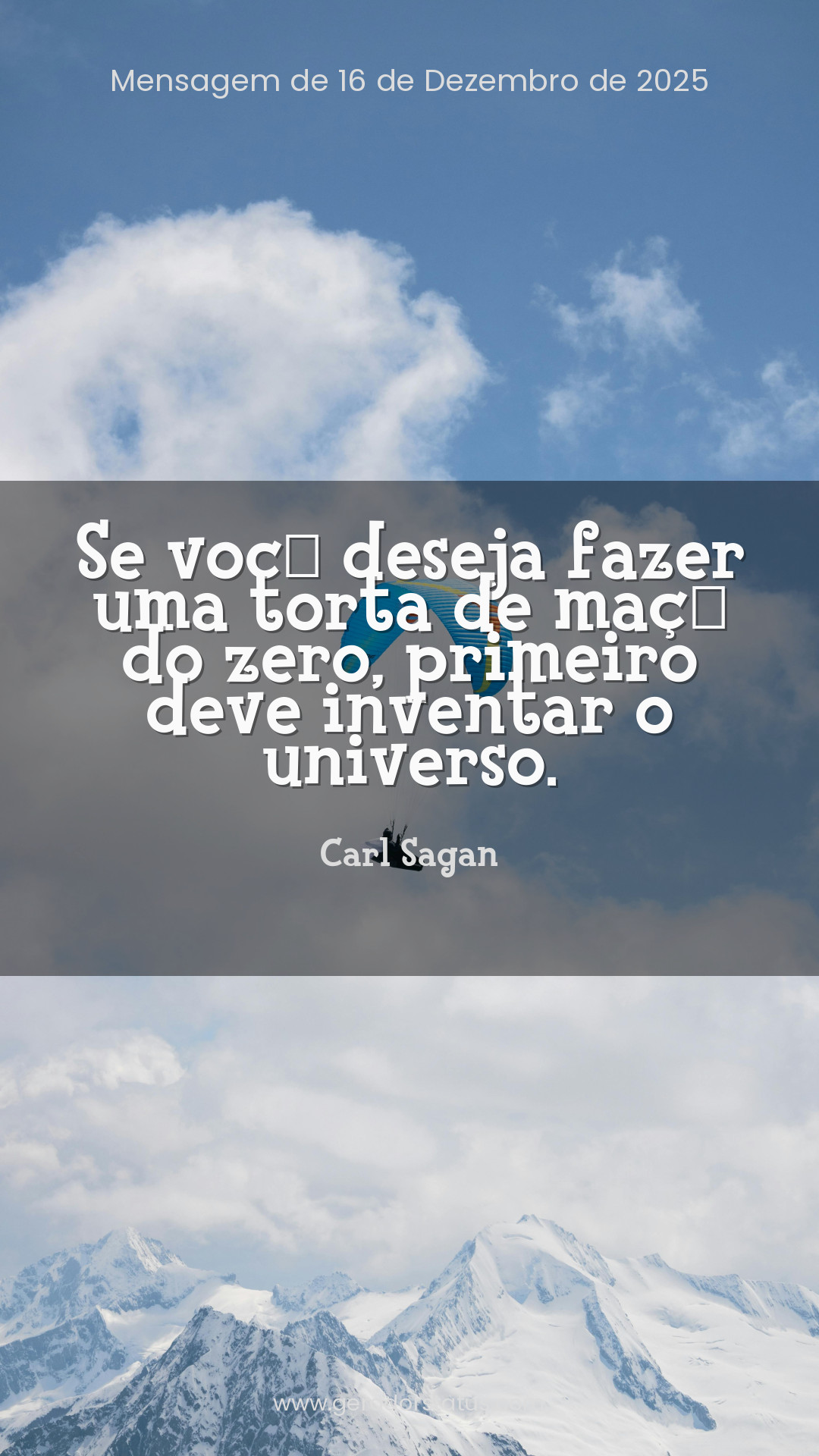 Status do dia: Citação