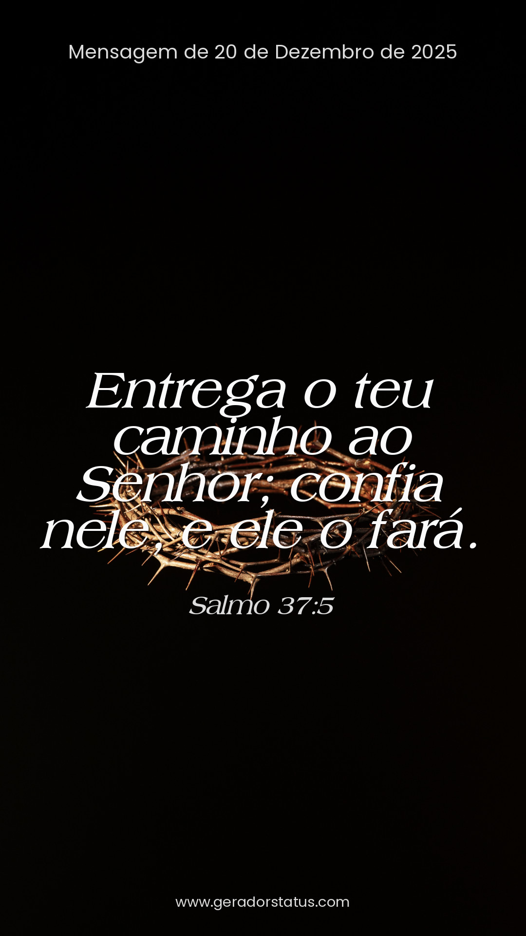 Status do dia: Salmo