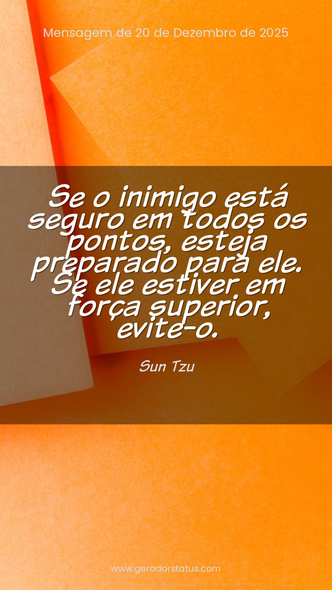 Status do dia: Sabedoria