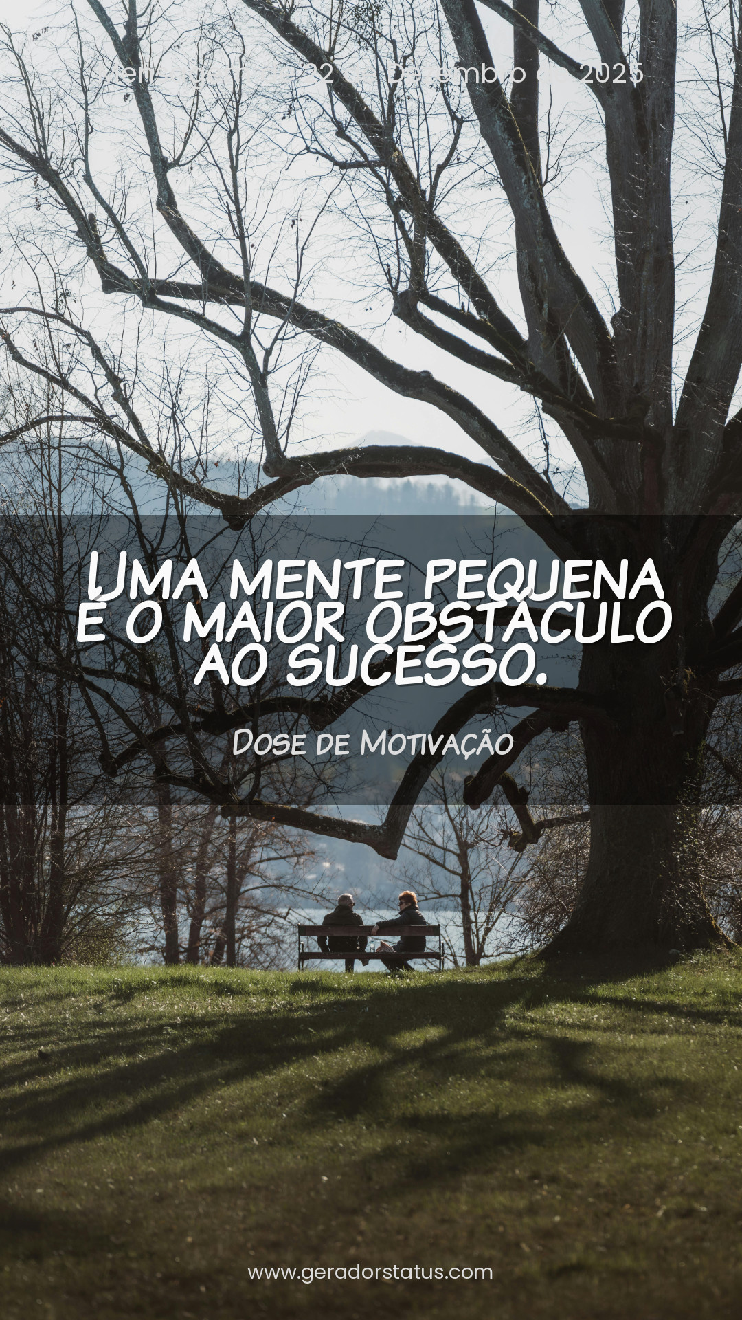 Status do dia: Motivacional