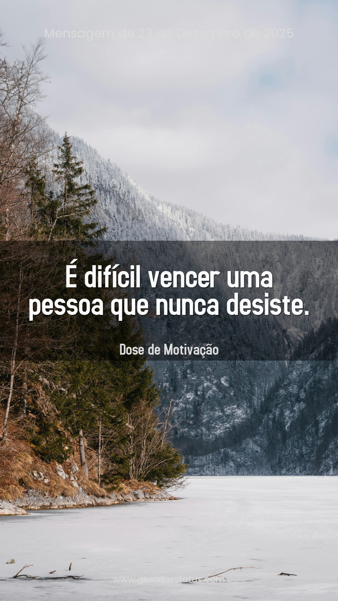 Status do dia: Motivacional