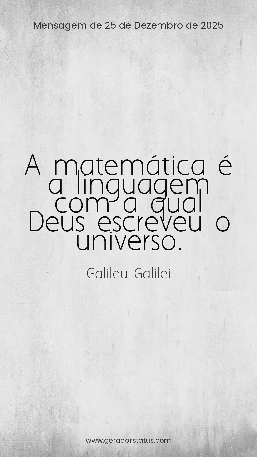 Status do dia: Citação