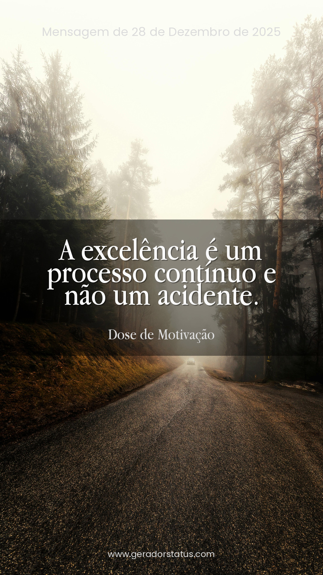 Status do dia: Motivacional