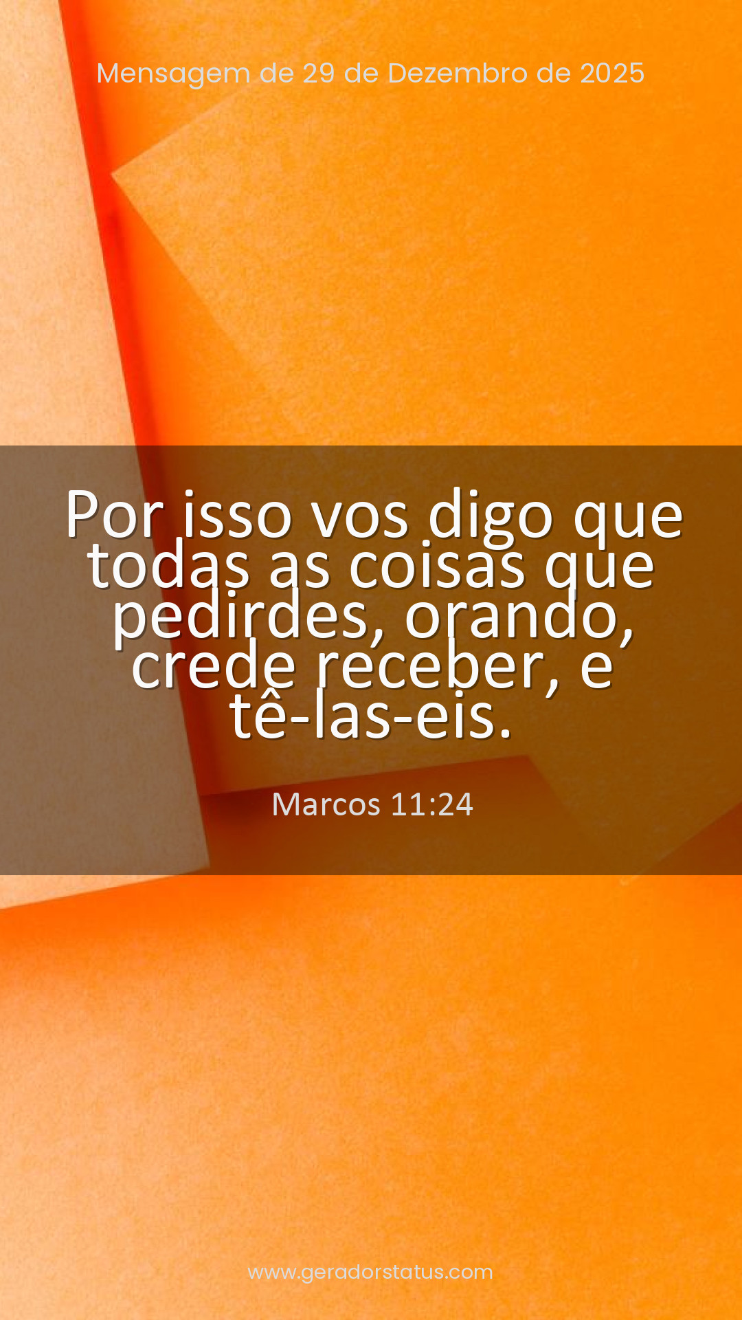 Status do dia: Versículo