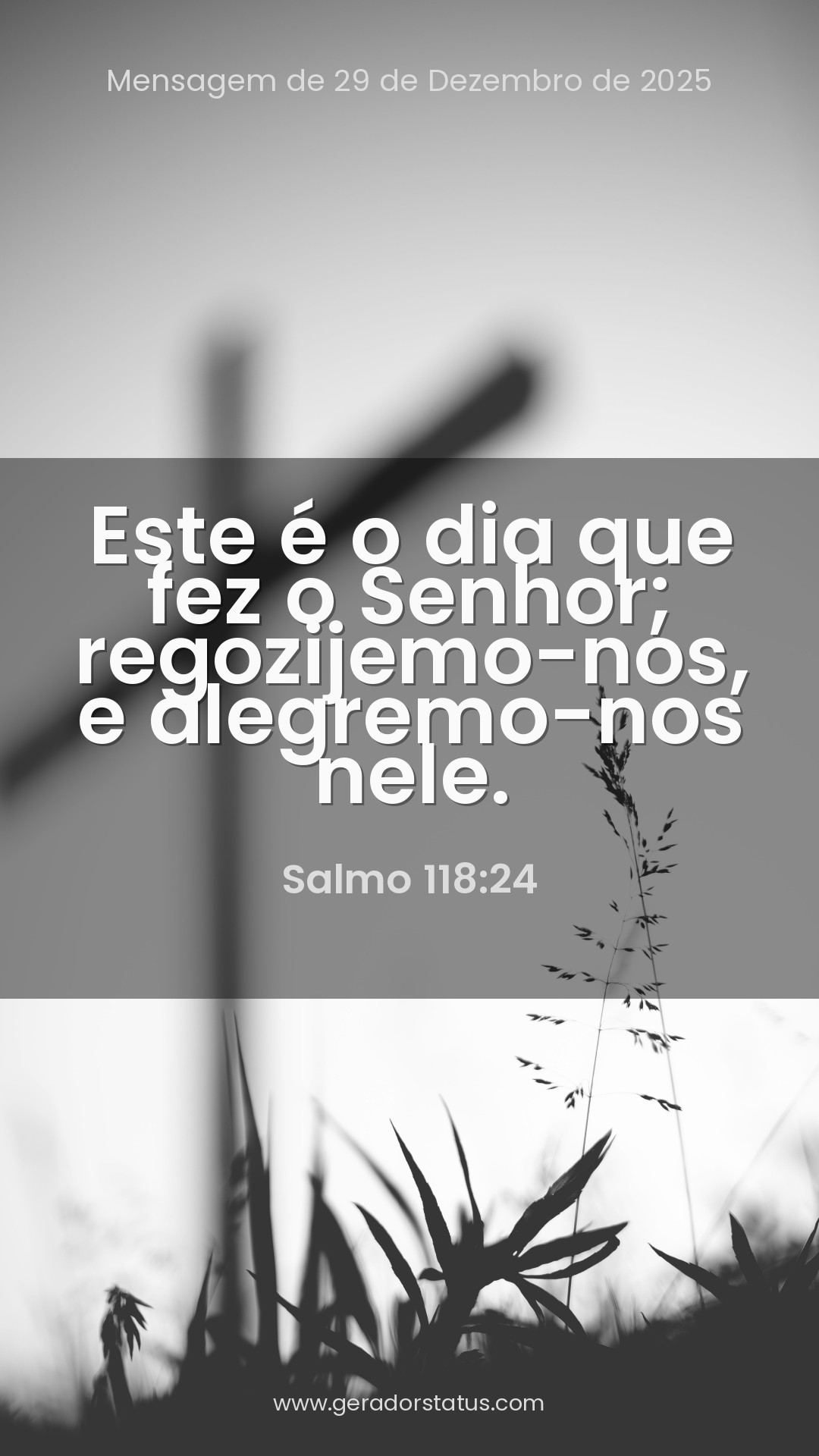 Status do dia: Salmo