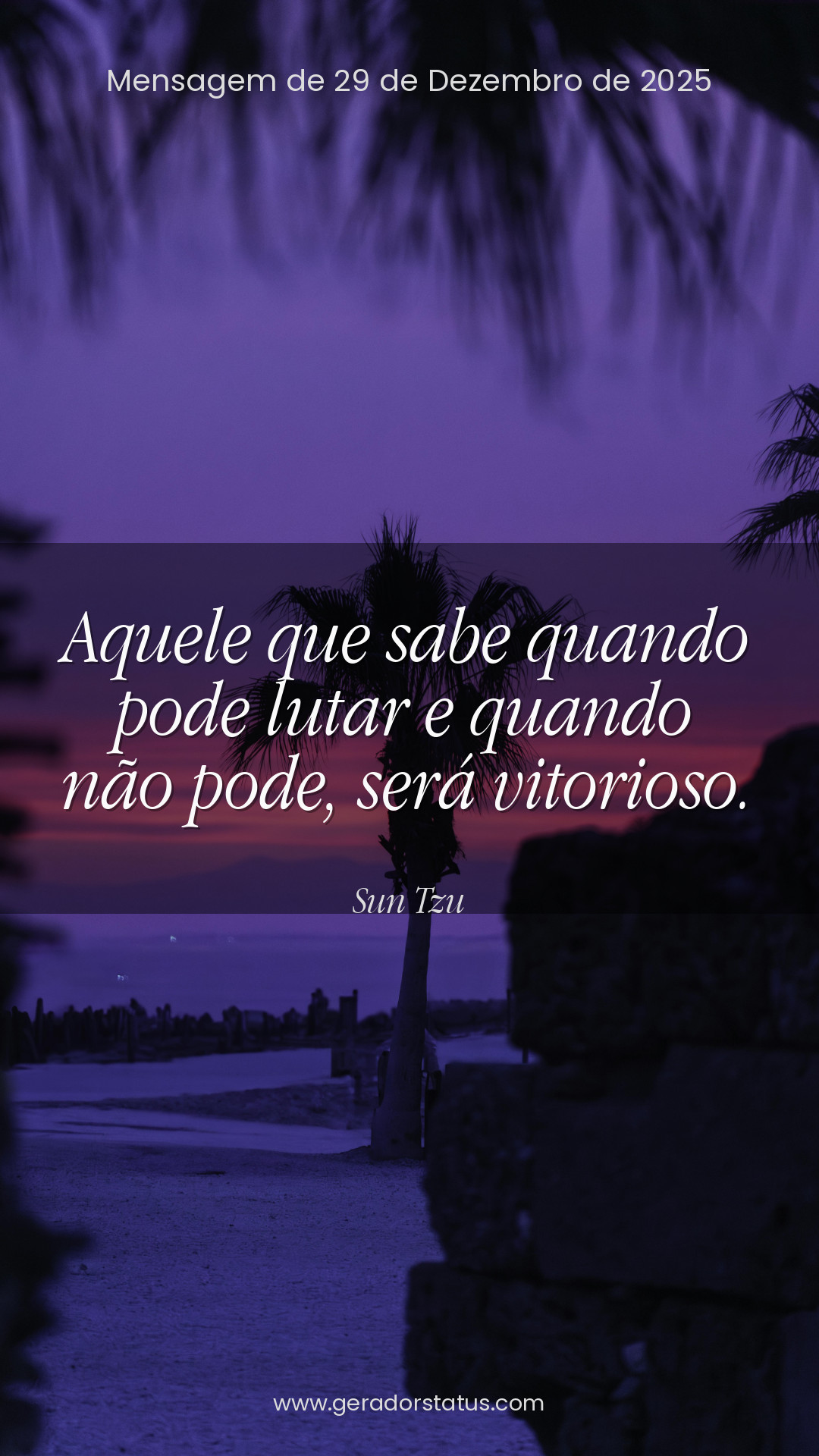 Status do dia: Sabedoria