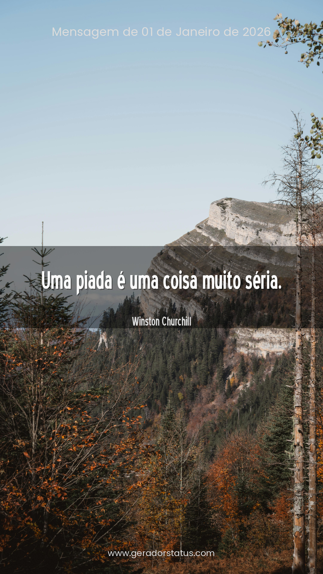 Status do dia: Citação