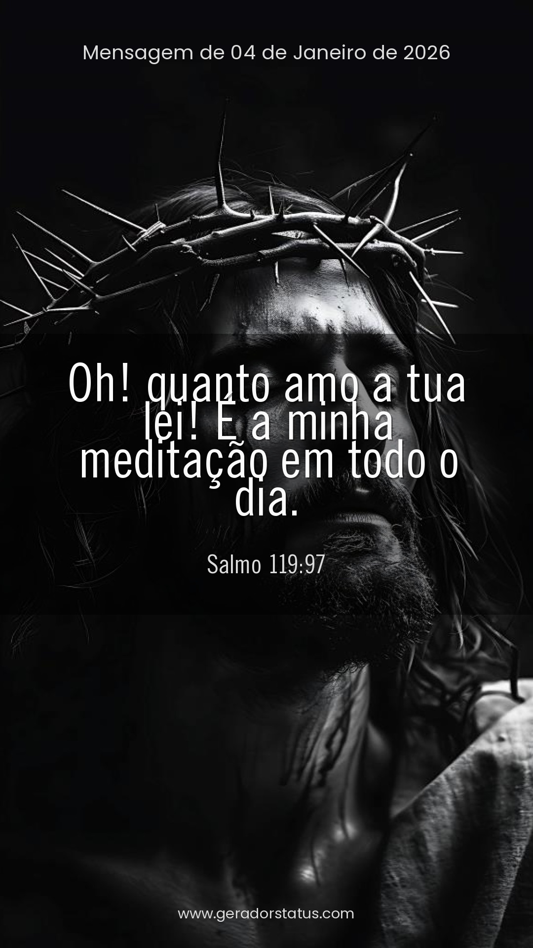 Status do dia: Salmo