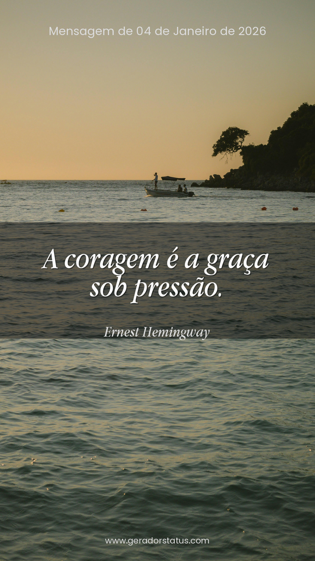 Status do dia: Citação