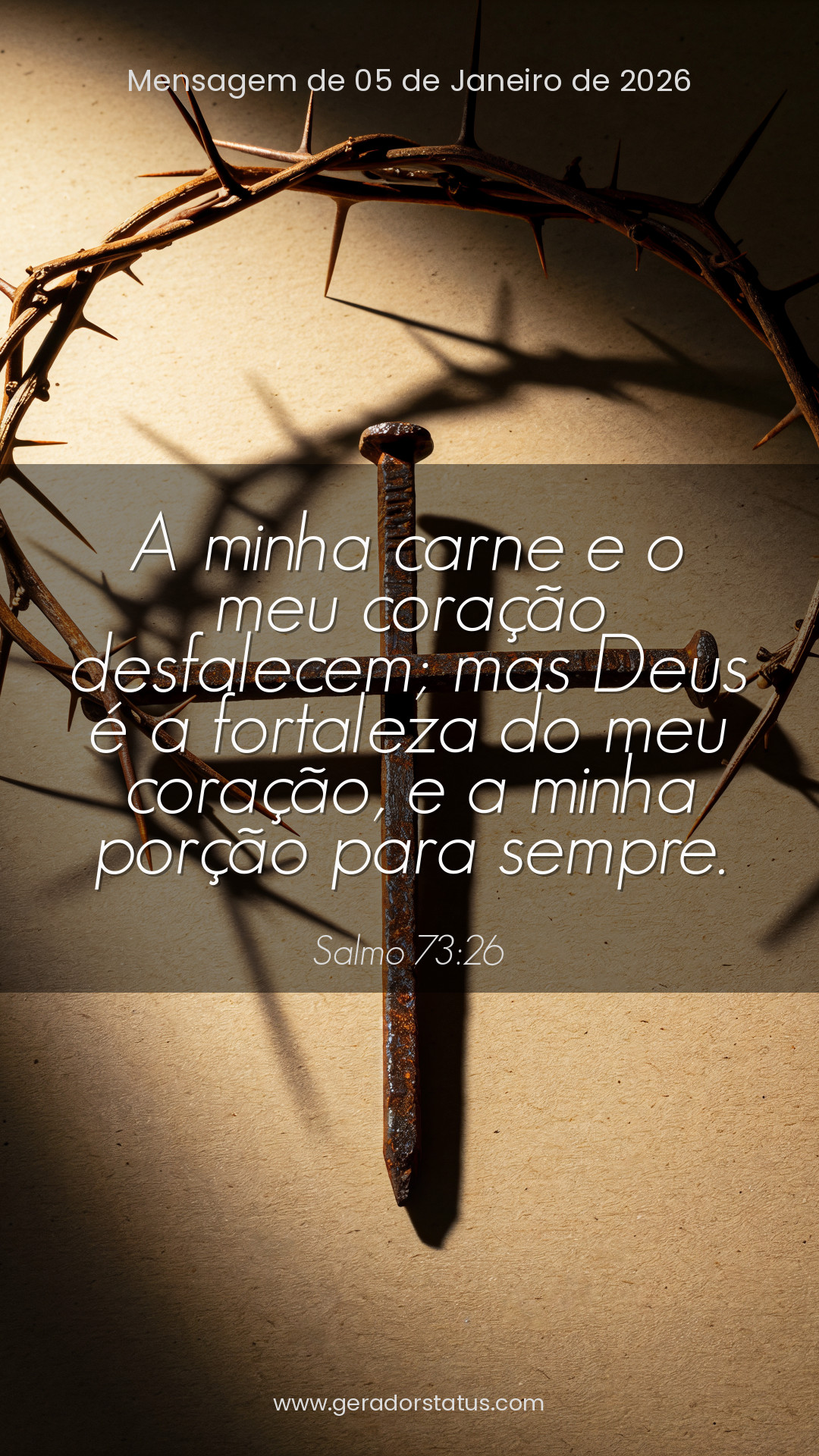 Status do dia: Salmo