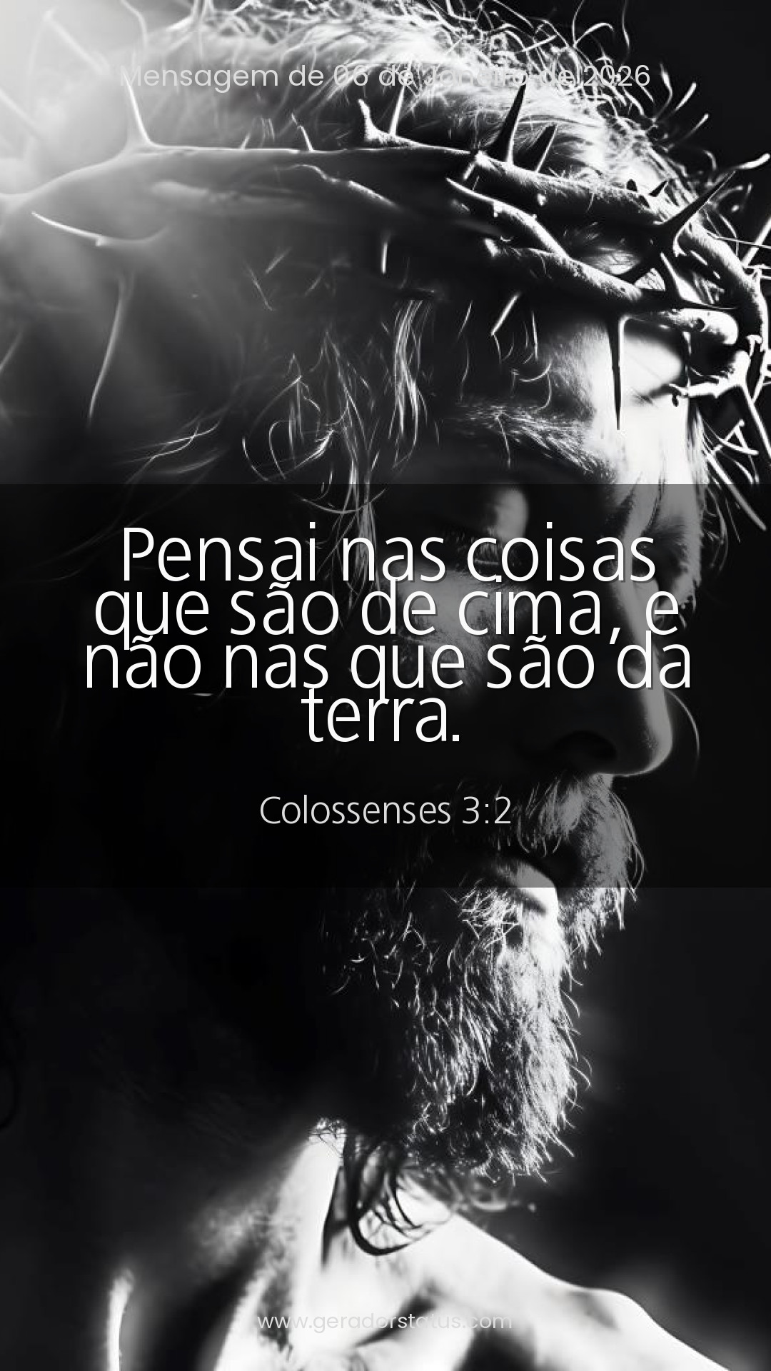 Status do dia: Versículo