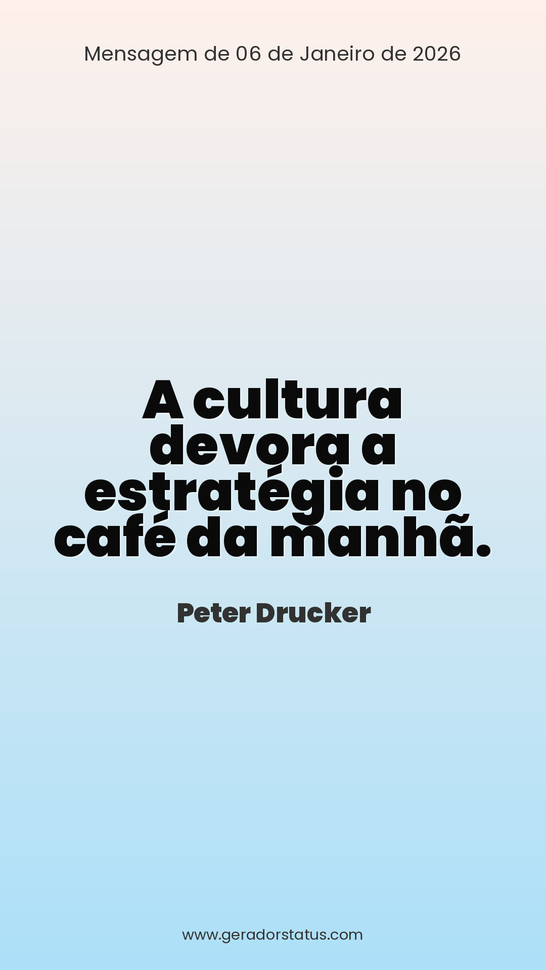 Status do dia: Citação