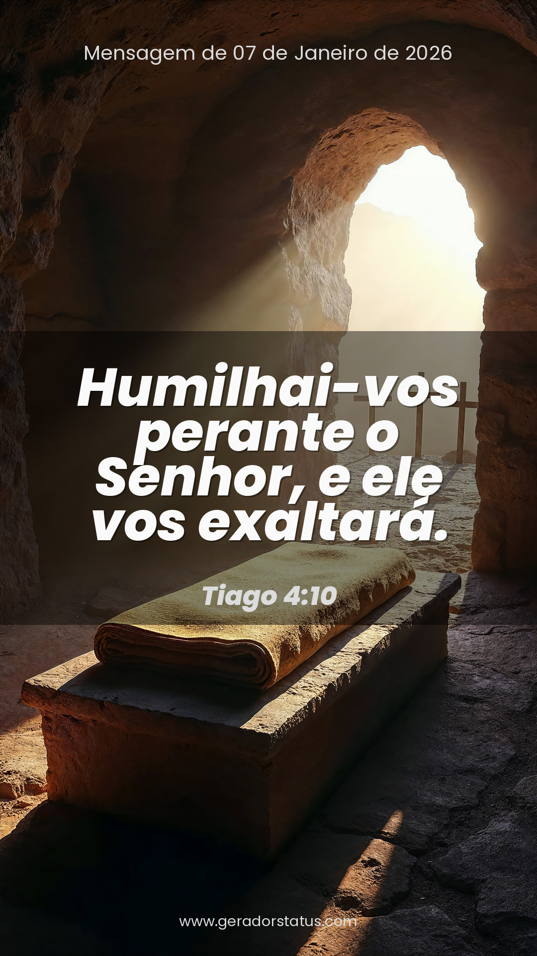 Status do dia: Versículo