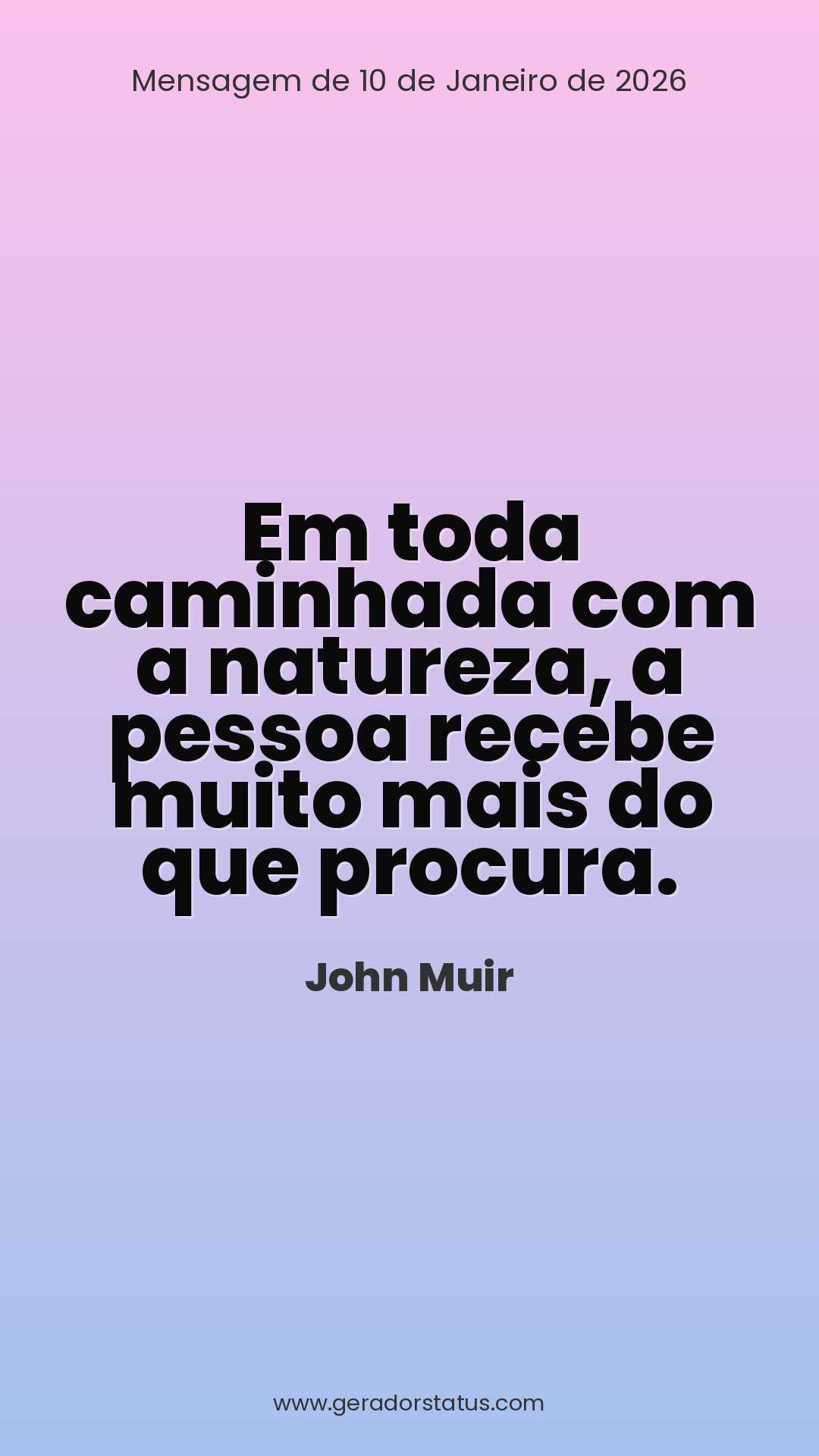 Status do dia: Citação