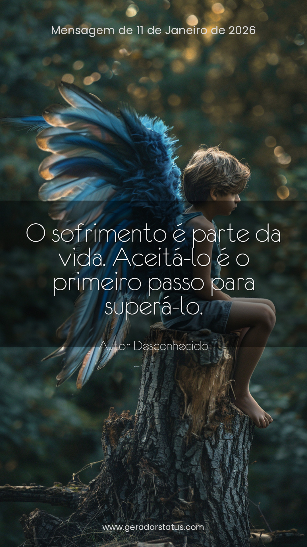 Status do dia: Reflexão