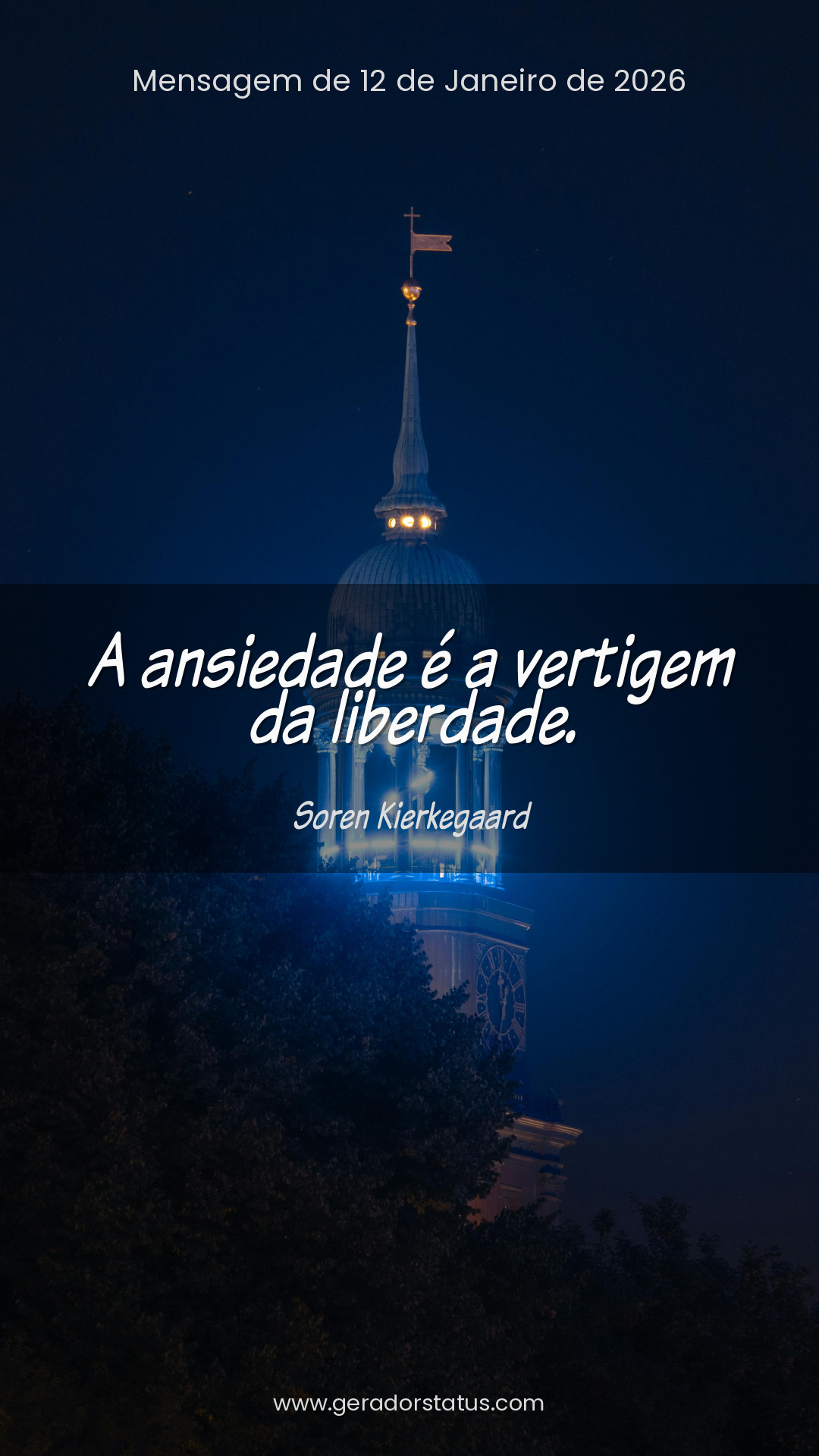 Status do dia: Reflexão