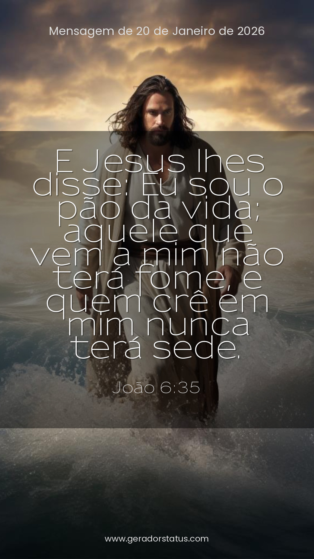 Status do dia: Versículo