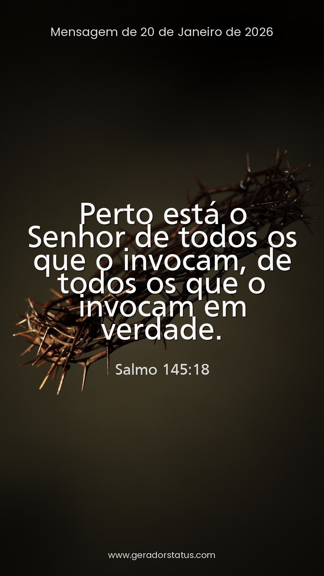 Status do dia: Salmo