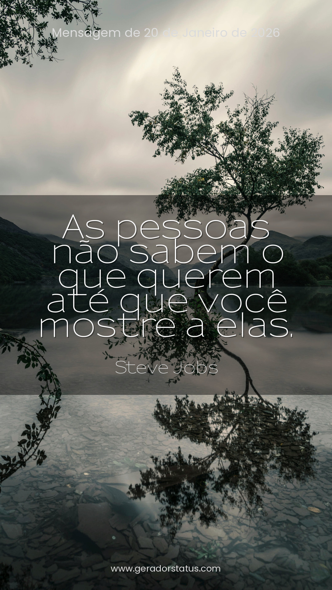 Status do dia: Citação