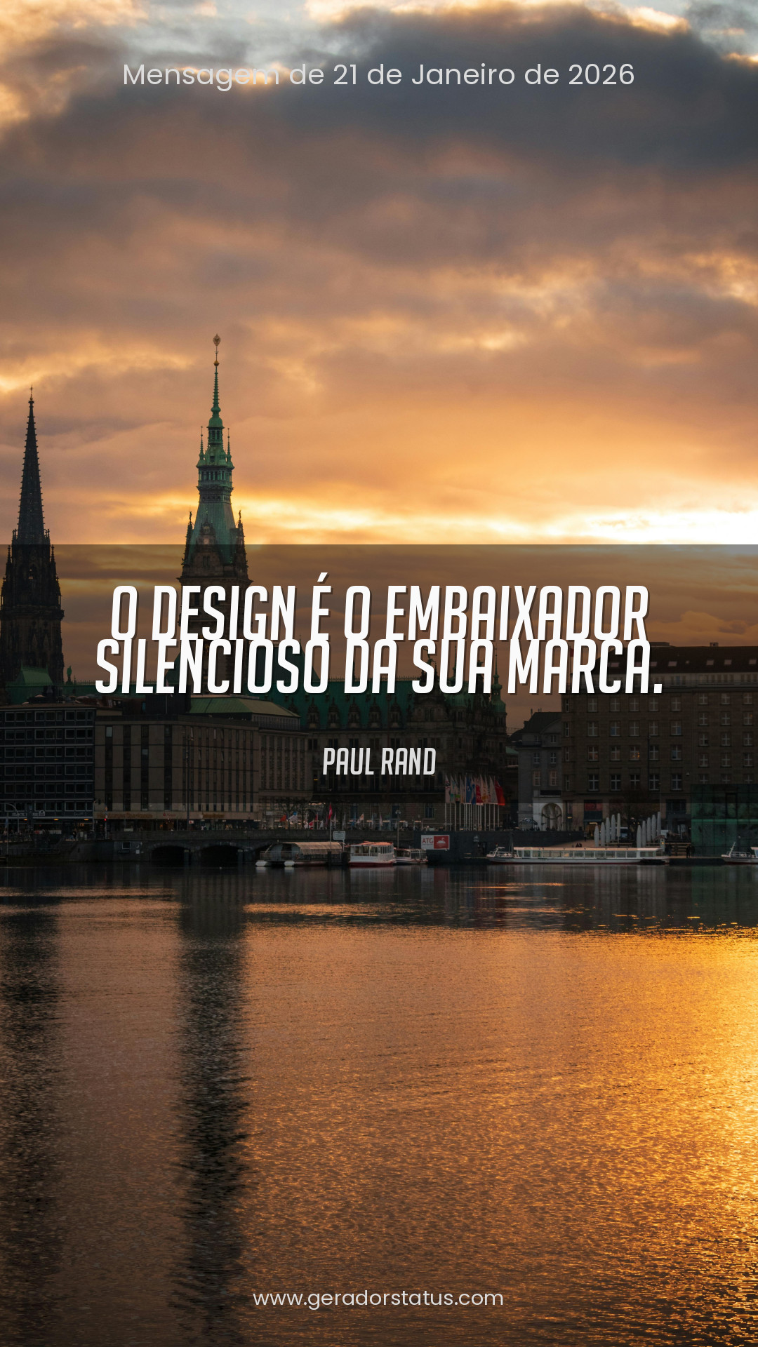 Status do dia: Citação