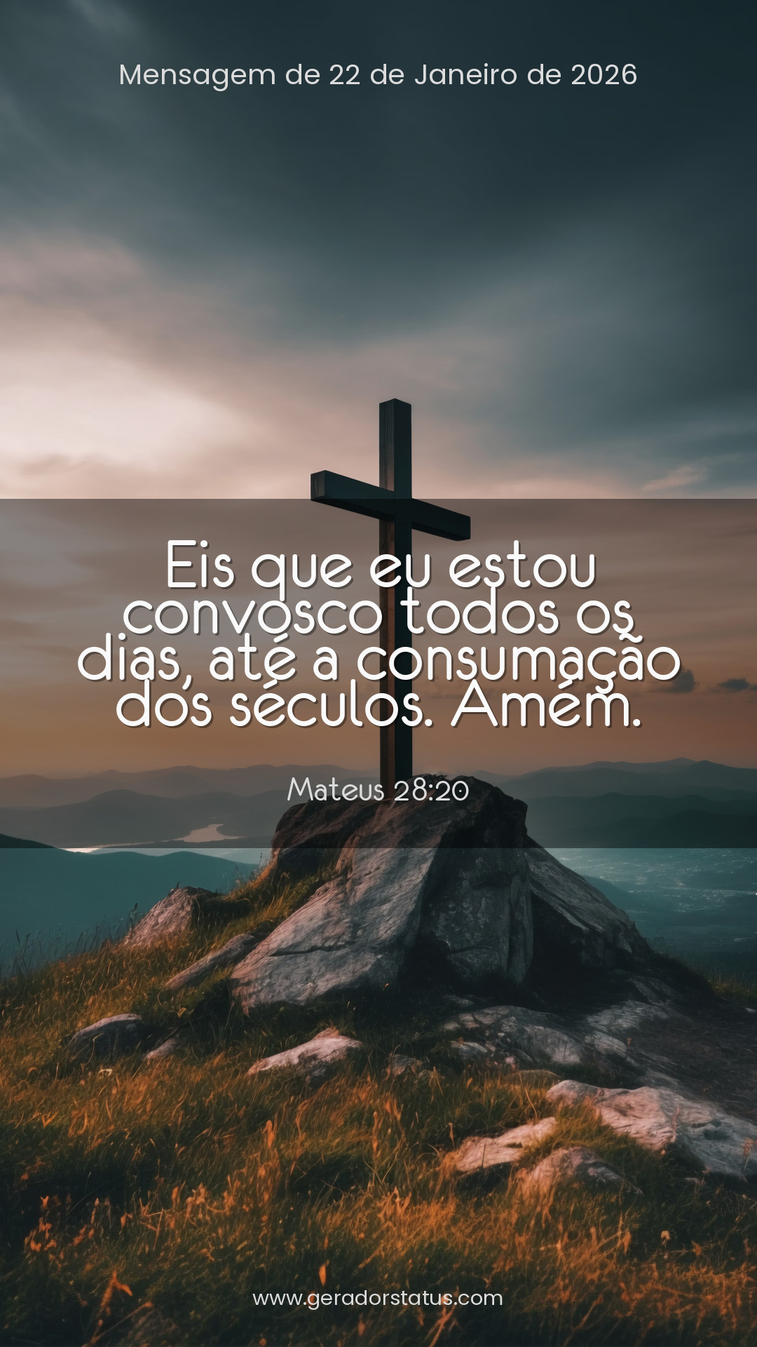 Status do dia: Versículo