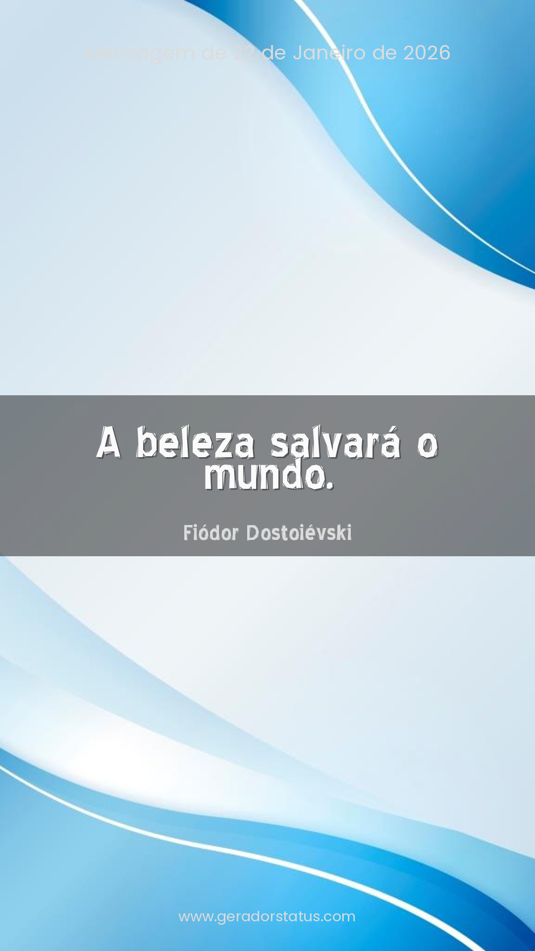 Status do dia: Citação