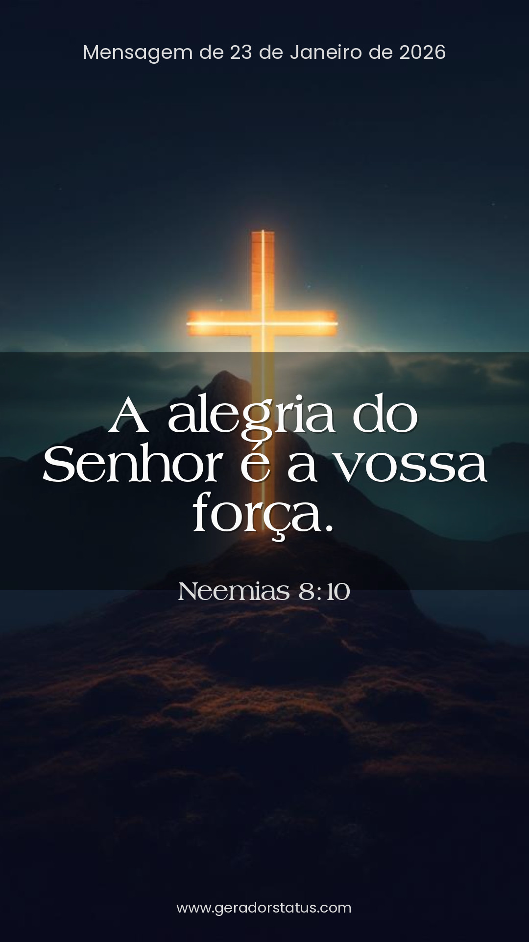 Status do dia: Versículo