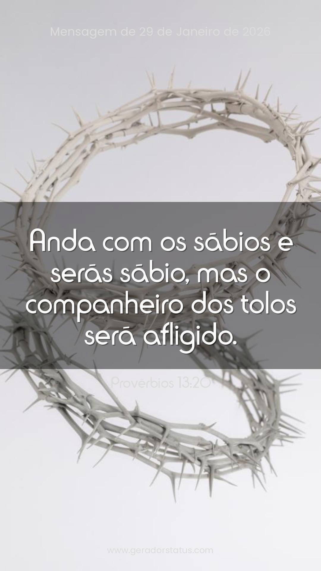 Status do dia: Versículo