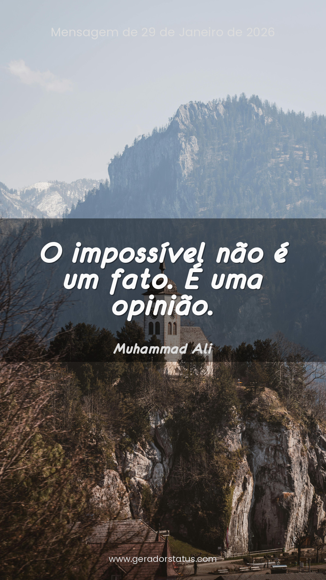 Status do dia: Citação