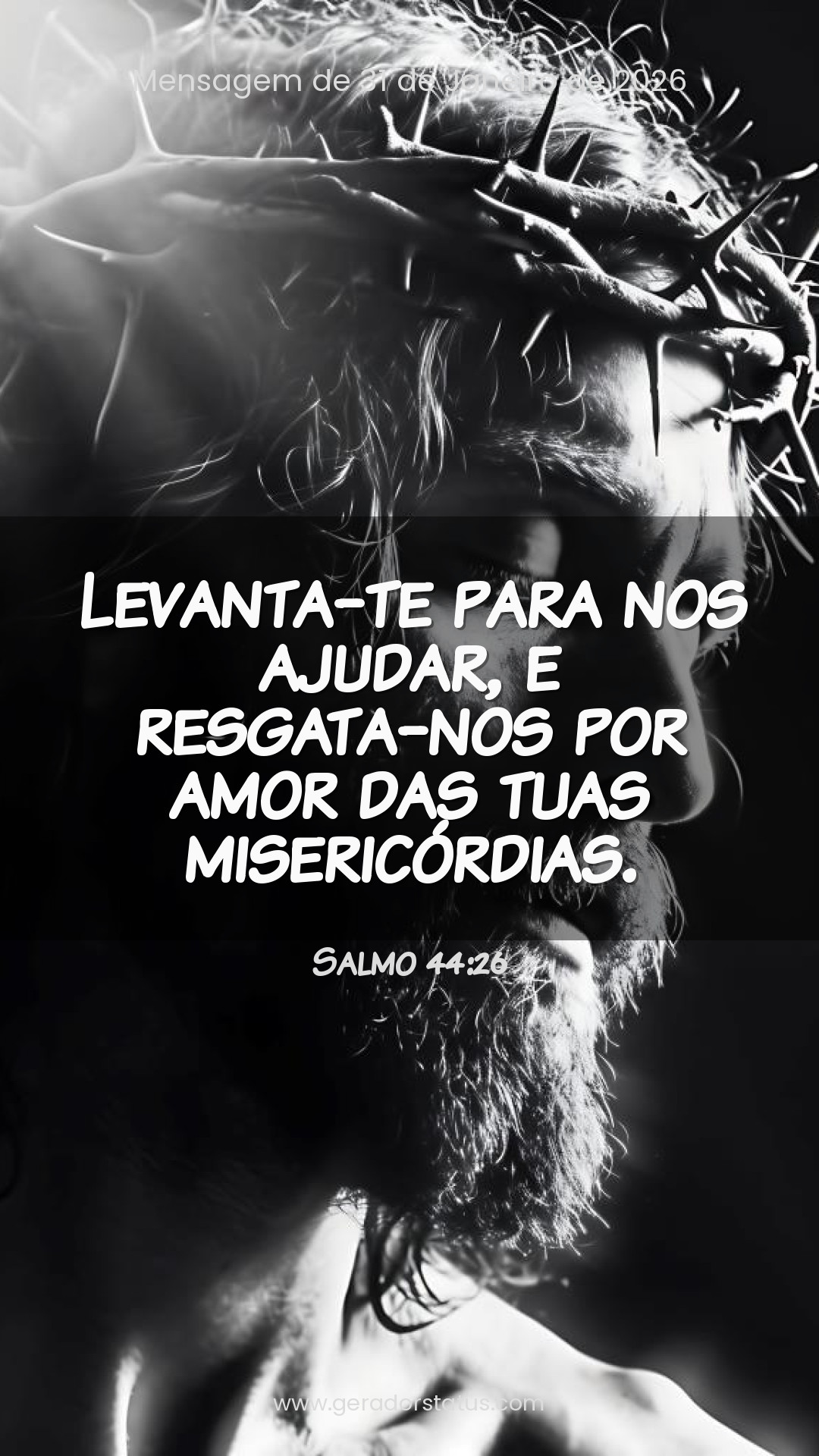 Status do dia: Salmo