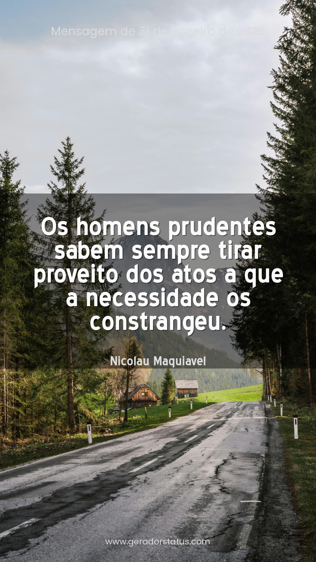 Status do dia: Sabedoria