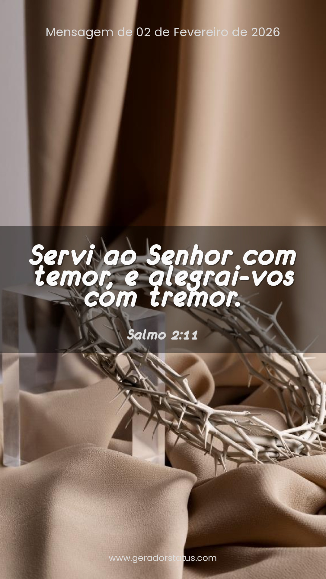 Status do dia: Salmo