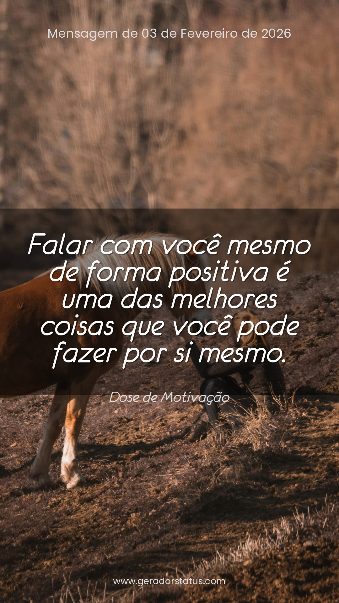 Status do dia: Motivacional