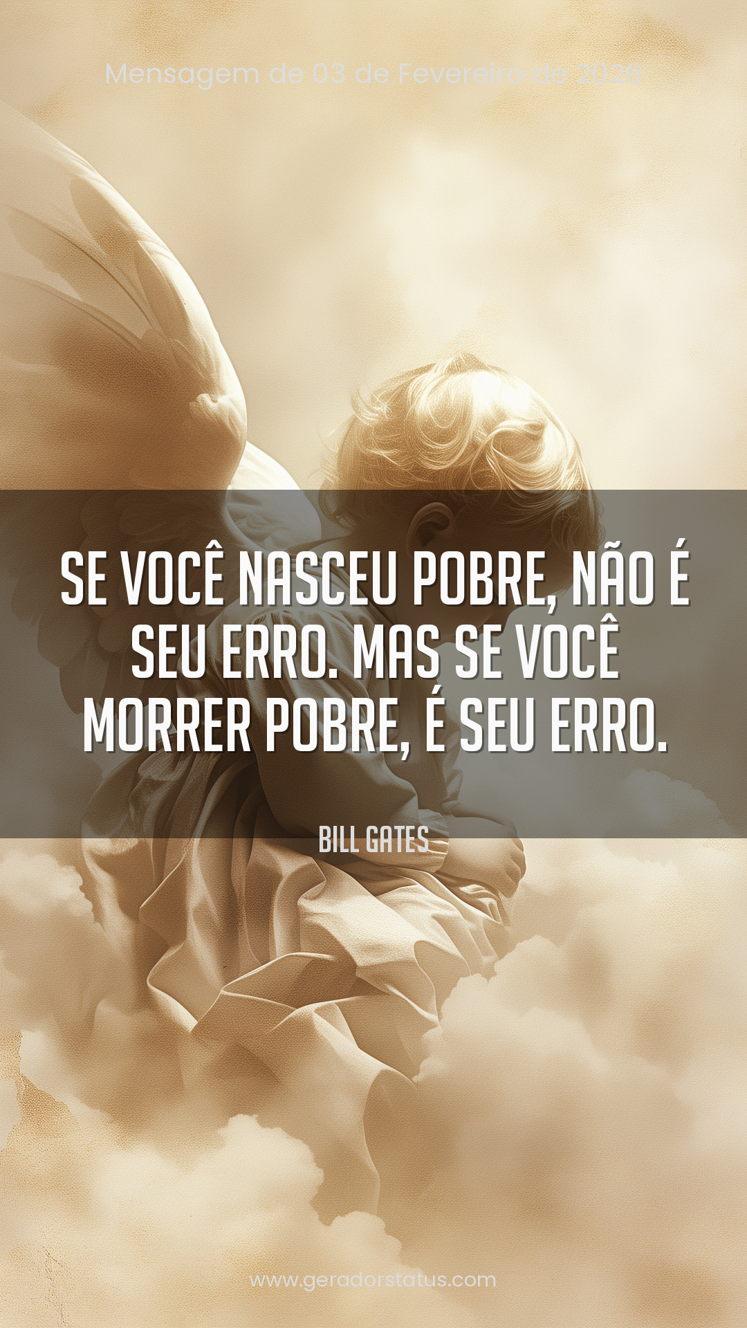 Status do dia: Sabedoria