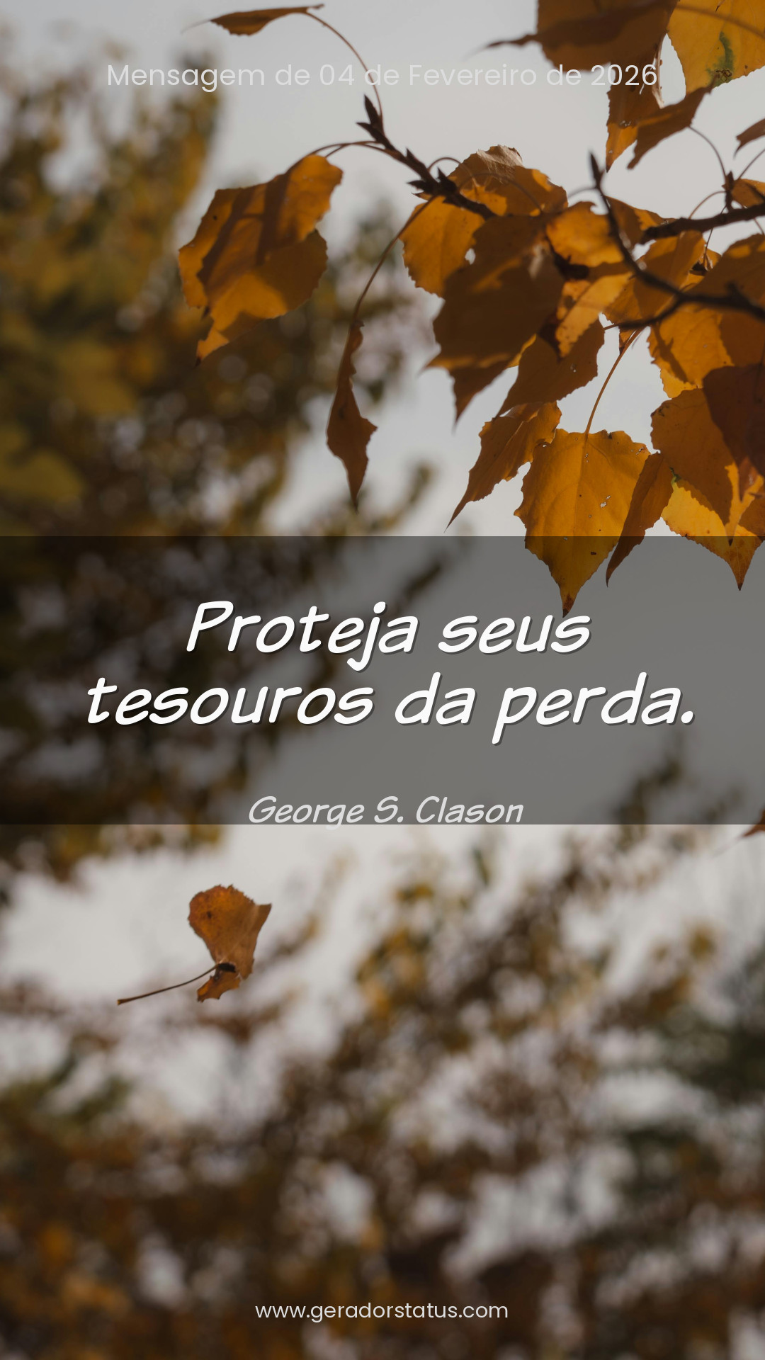 Status do dia: Sabedoria