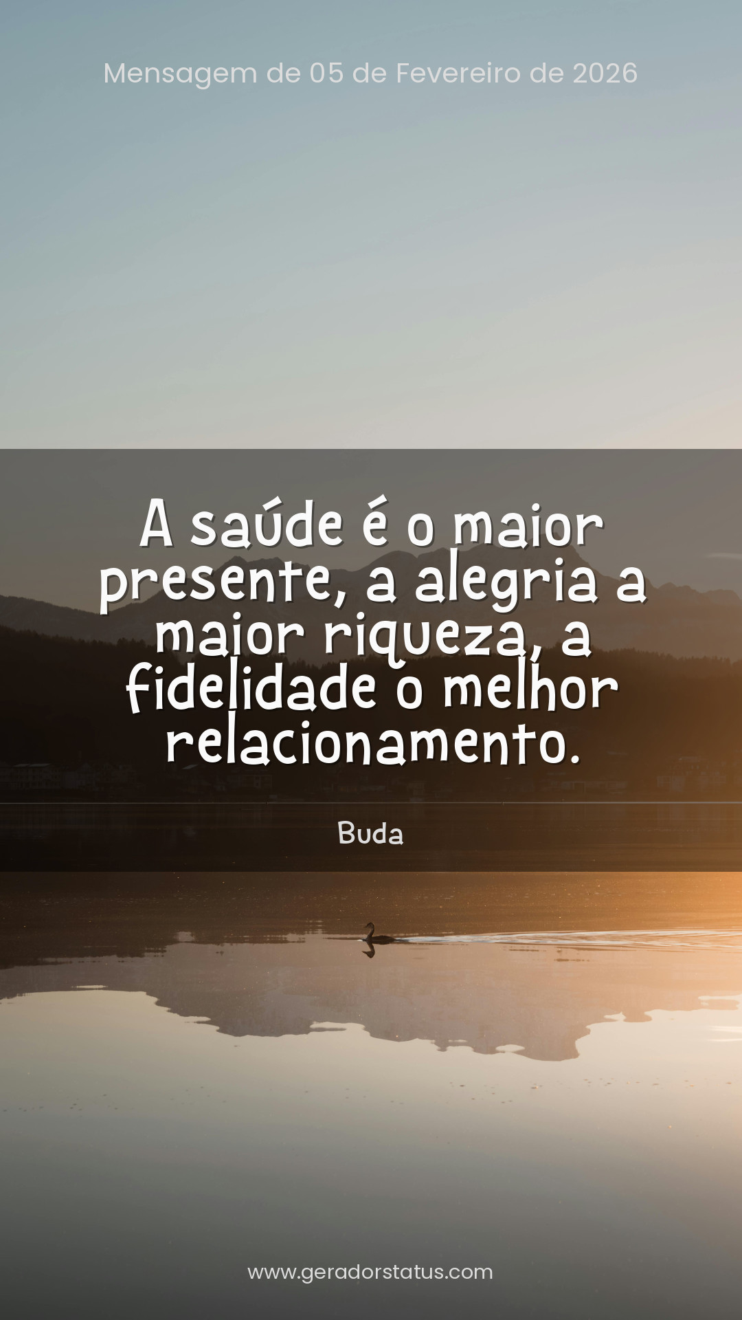 Status do dia: Citação