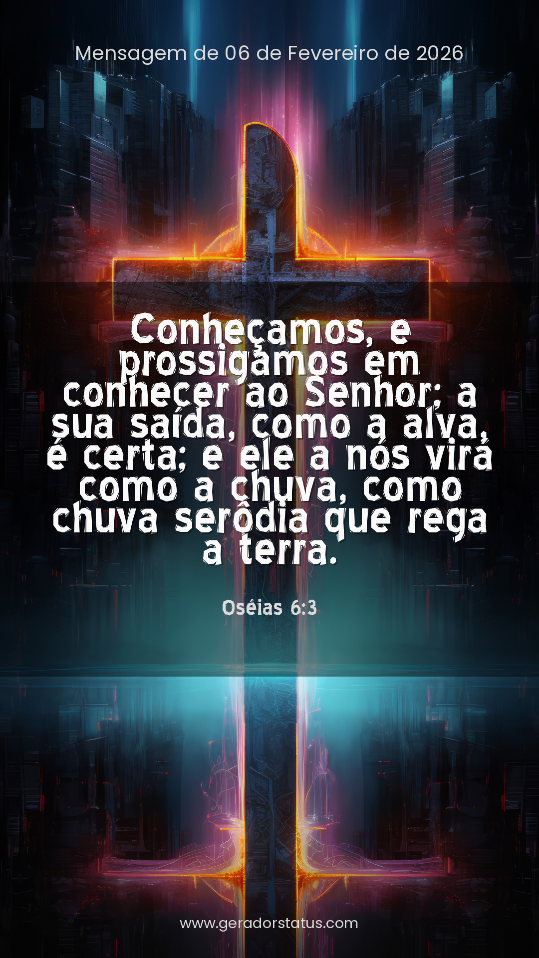 Status do dia: Versículo