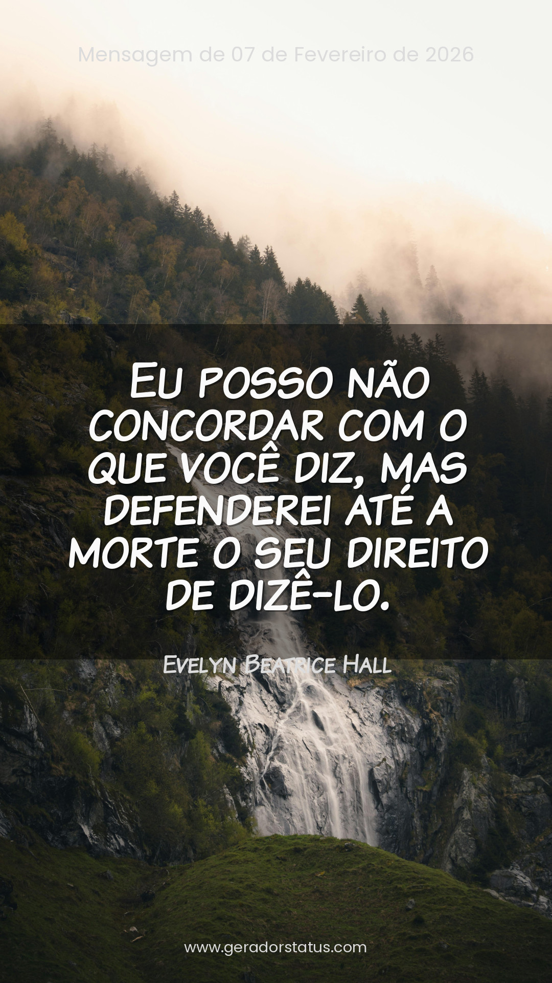 Status do dia: Citação