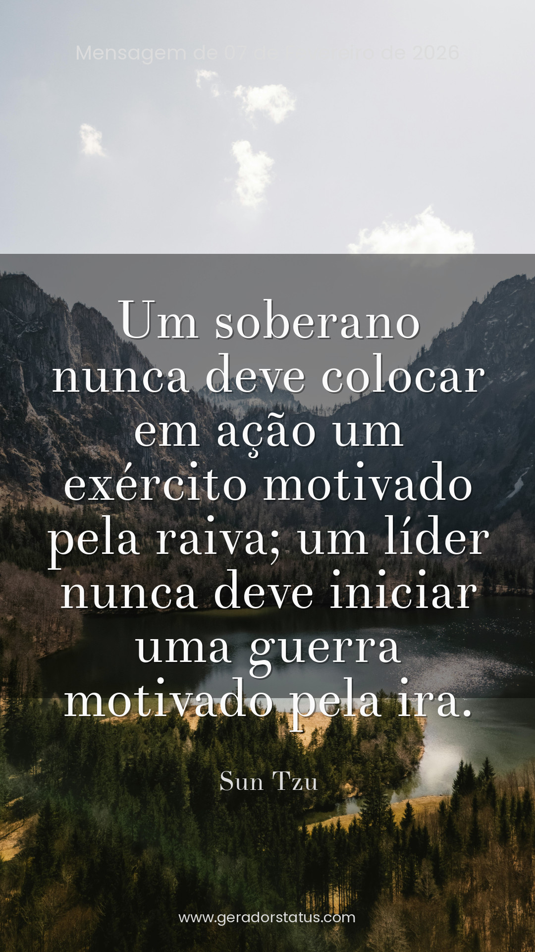 Status do dia: Sabedoria